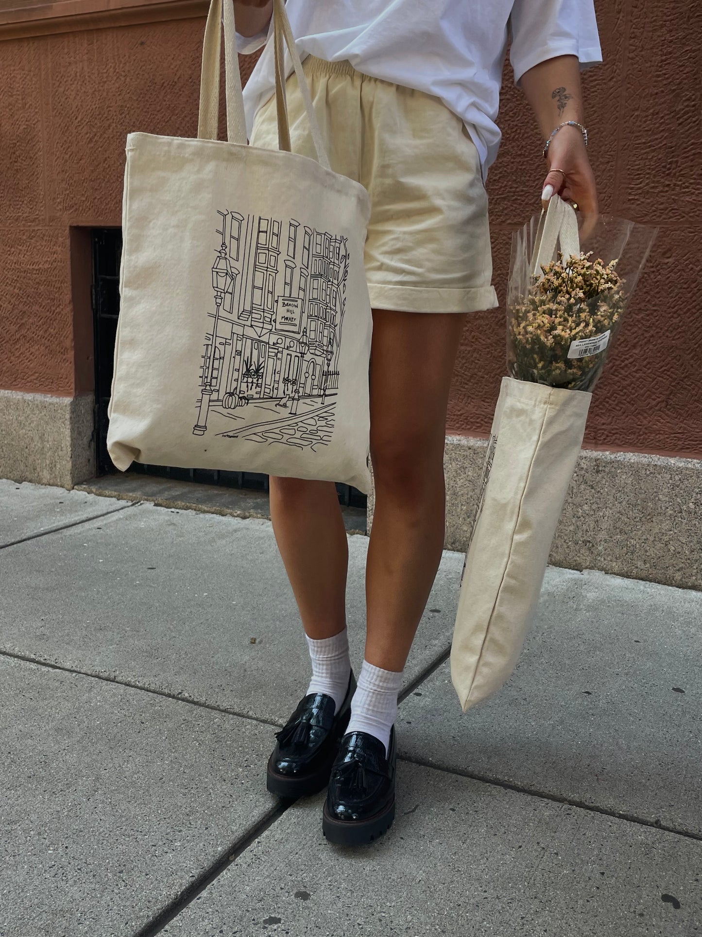 Fall in Boston Tote Bag – Livtopaint
